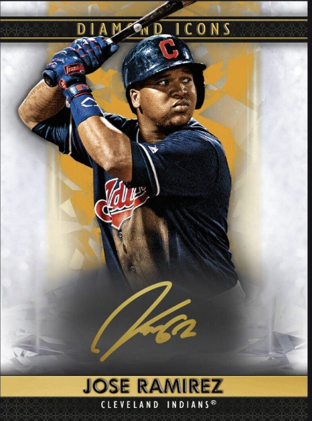 2019 Topps Diamond Icons Jose Ramirez Card