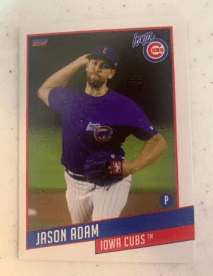 2019 Topps Heritage Jason Adam Real One Autograph