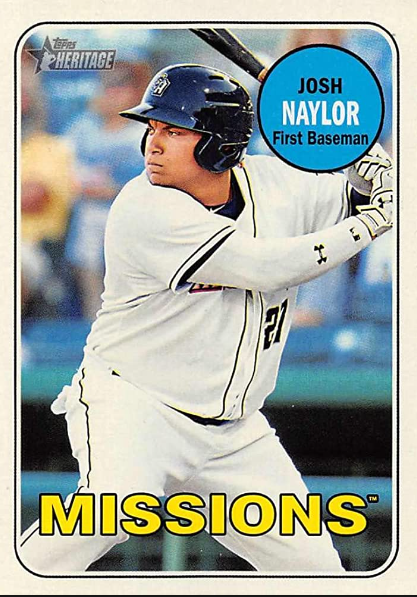 2019 Topps Heritage Minor League Josh Naylor