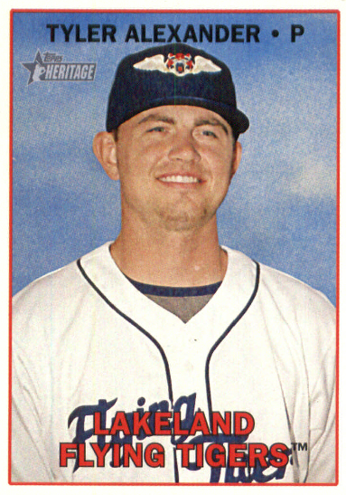 2019 Topps Heritage Minor League Tyler Alexander