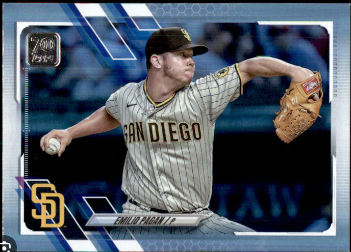 2019 Topps Update Emilio Pagan Card