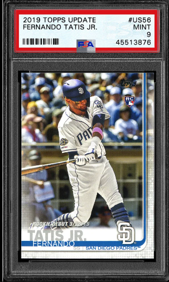 2019 Topps Update Fernando Tatis Jr. Rookie Card