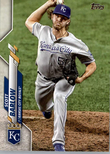 2019 Topps Update Scott Barlow Rookie Card