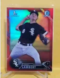 2020 Bowman Chrome Jimmy Lambert Rookie Card