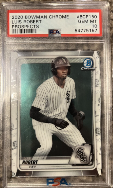 2020 Bowman Chrome Luis Robert Rookie