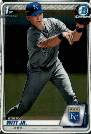 2020 Bowman Chrome Prospects Bobby Witt Jr.