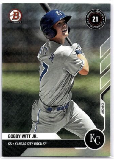 2020 Bowman Next Baseball America Bobby Witt Jr.