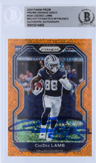 2020 CeeDee Lamb Panini Prizm