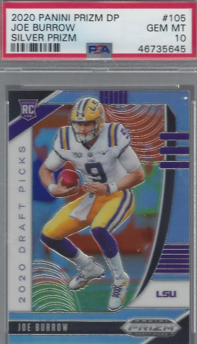 2020 Joe Burrow Panini Prizm