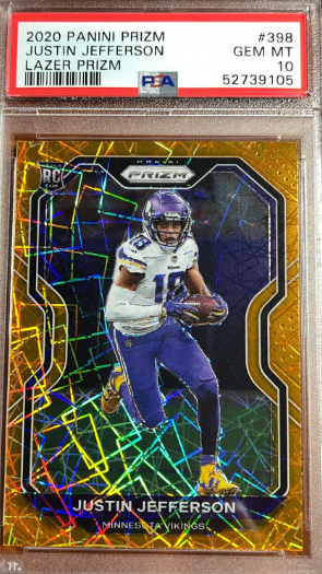 2020 Justin Jefferson Panini Prizm