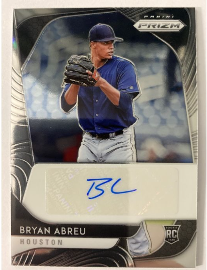 2020 Panini Prizm Bryan Abreu Rookie Card