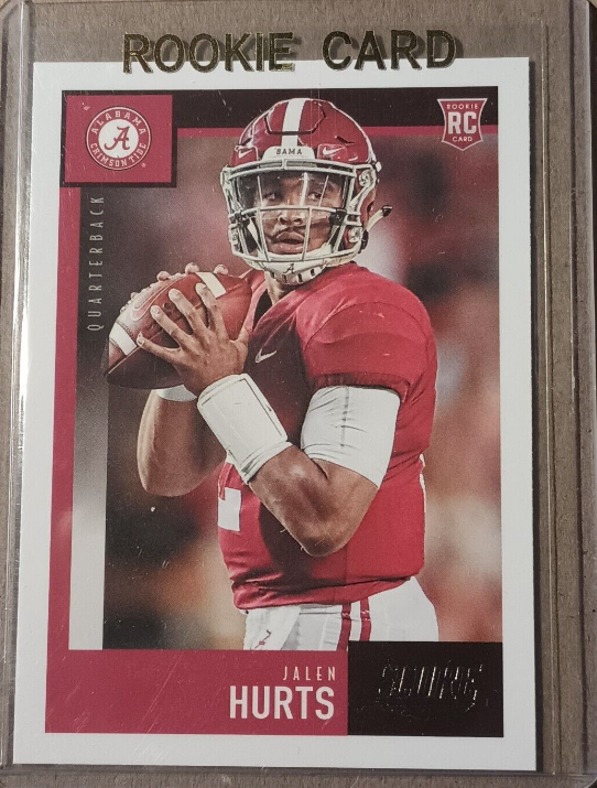 2020 Score Football Jalen Hurts rookie card