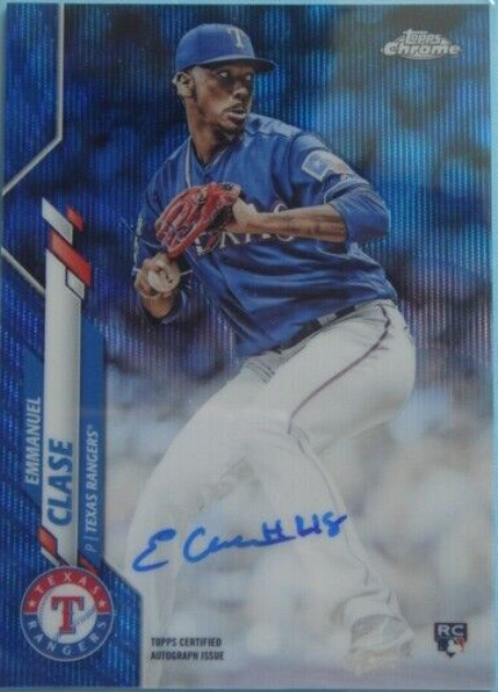 2020 Topps Chrome Emmanuel Clase Rookie Card