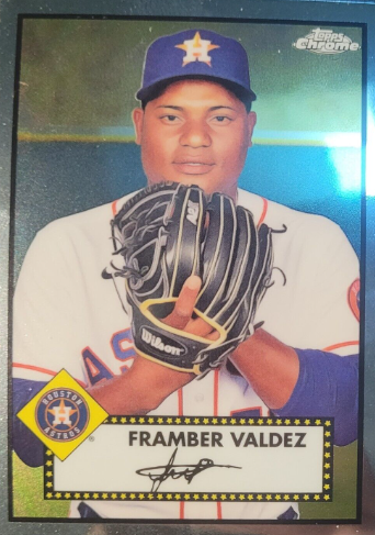 2020 Topps Chrome Framber Valdez