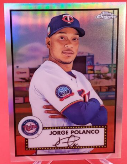 2020 Topps Chrome Jorge Polanco