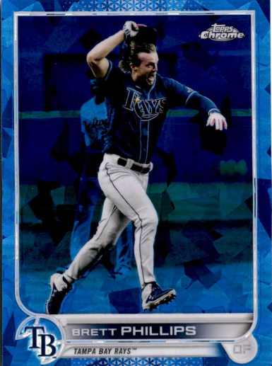 2020 Topps Chrome Sapphire Blue Refractor Brett Phillips