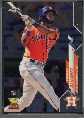 2020 Topps Chrome Yordan Alvarez Rookie Card