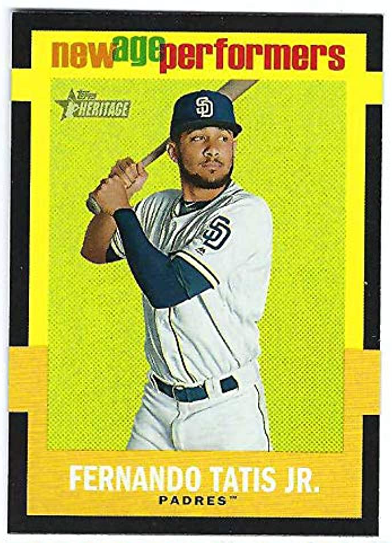 2020 Topps Heritage Fernando Tatis Jr. Rookie Card