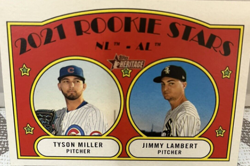 2020 Topps Heritage Jimmy Lambert Rookie Card