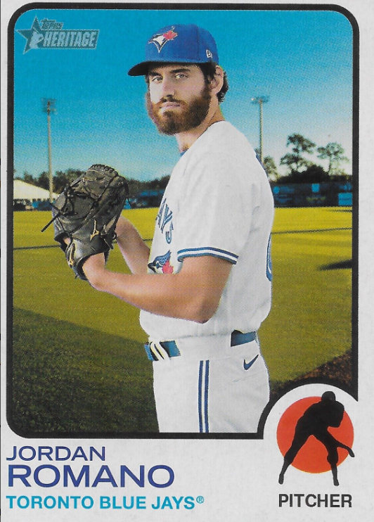 2020 Topps Heritage Jordan Romano