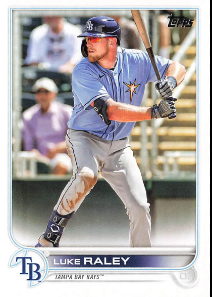 2020 Topps Luke Raley Update Rookie Card