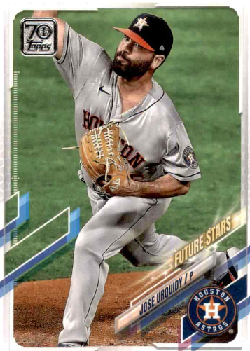 2020 Topps Series 1 Jose Urquidy Rookie Card