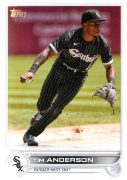 2020 Topps Series 1 Tim Anderson Card