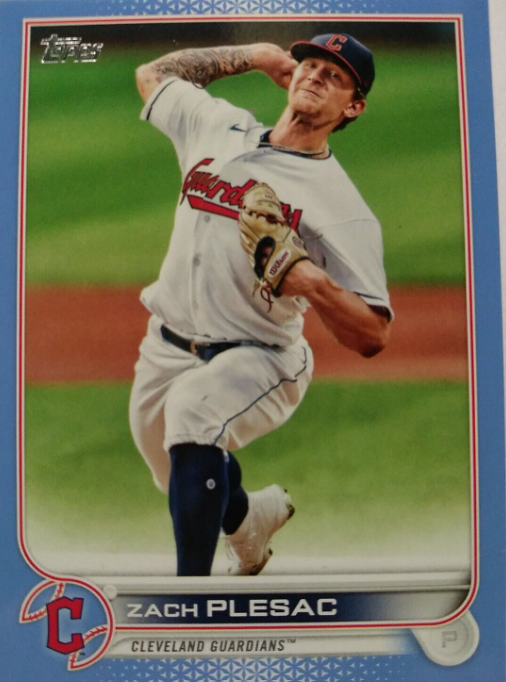 2020 Topps Series 2 Zach Plesac RC