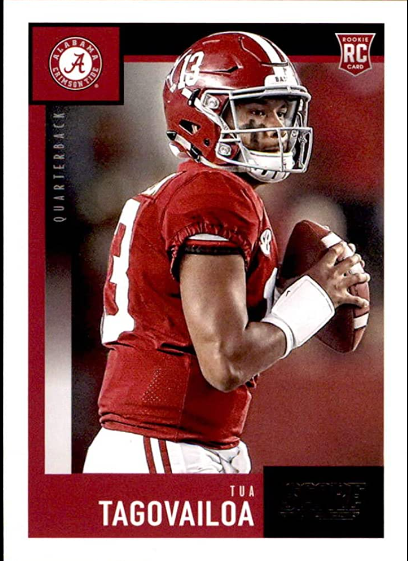 2020 Tua Tagovailoa Score Football Rookie Card