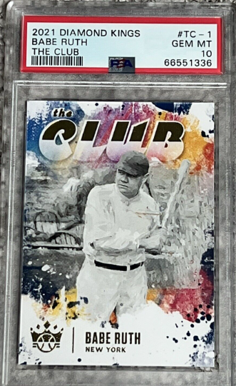 2021 Diamond Kings Card Babe Ruth