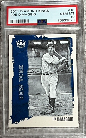 2021 Diamond Kings Card Joe DiMaggio