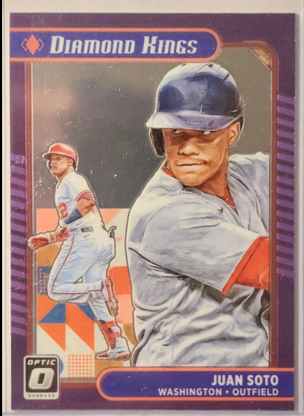 2021 Diamond Kings Card Juan Soto