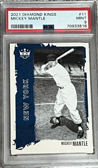 2021 Diamond Kings Card Mickey Mantle