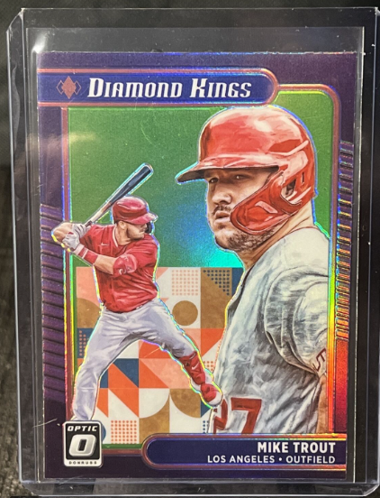 2021 Diamond Kings Card Mike Trout