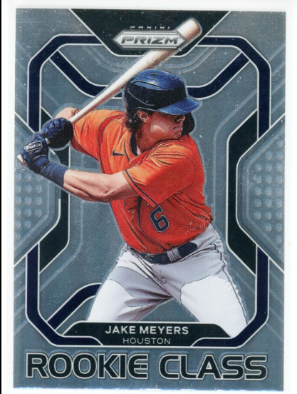 2021 Panini Prizm Jake Meyers Rookie Card 