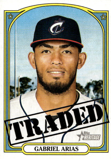 2021 Topps Heritage Gabriel Arias Minor League