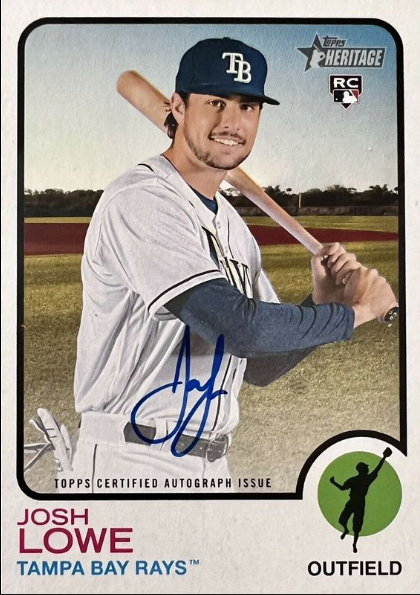 2021 Topps Heritage Josh Lowe