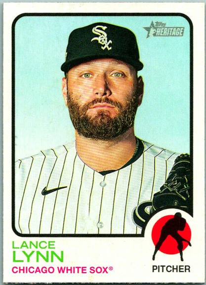 2021 Topps Heritage Lance Lynn