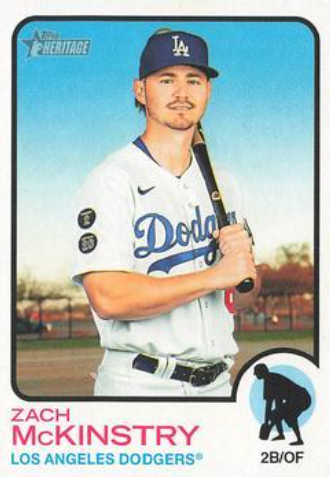 2021 Topps Heritage Zach McKinstry Rookie Card