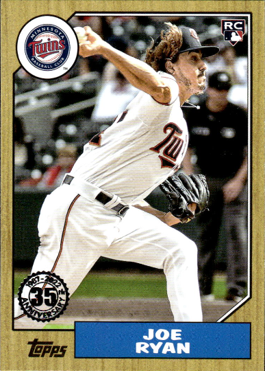 2021 Topps Series 1 Joe Ryan Rookie Card