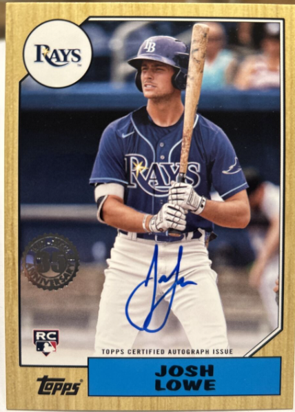 2021 Topps Series 1 Josh Lowe