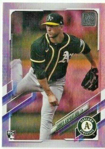 2021 Topps Series 1 Rainbow Foil Parallel James Kaprielian