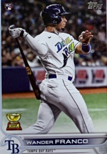 MLB Topps 2022 Topps Black Gold Single Card Wander Franco BG-2 Rookie