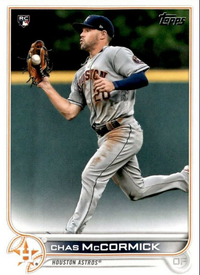 2021 Topps Series 2 Chas McCormick rookie card