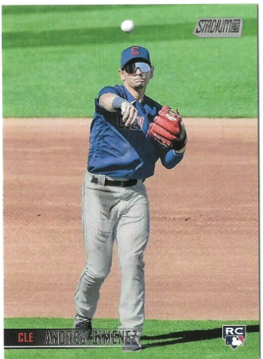 2021 Topps Stadium Club Andres Gimenez Rookie Card