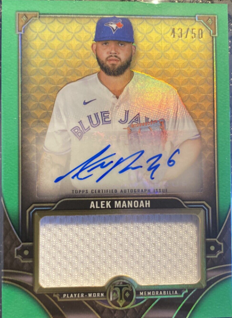 2021 Topps Triple Thread Alek Manoah