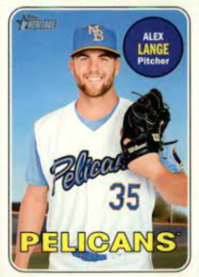 2021 Topps Update Series Alex Lange Rookie Card