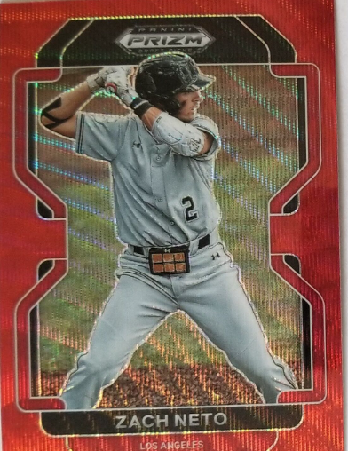 2022 Panini Prizm Zach Neto Rookie Card 