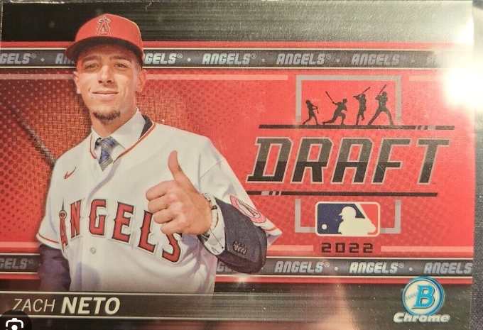 2022 Topps Series 1 Zach Neto Rookie Card 