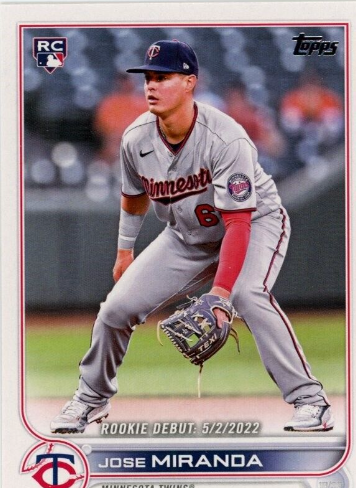 2022 Topps Update Series Jose Miranda